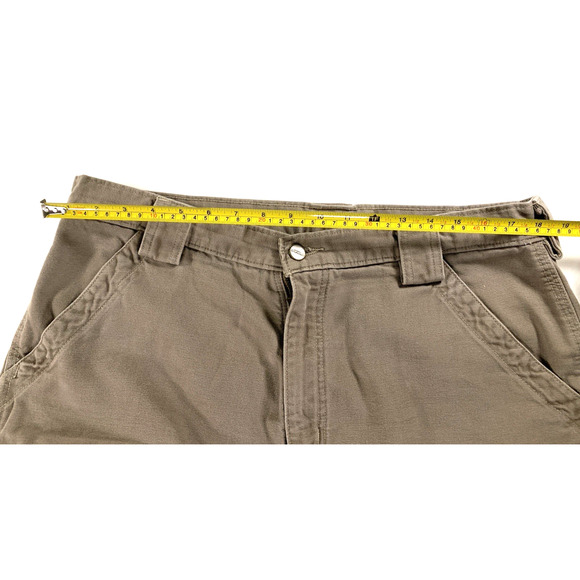 Carhartt Men's Size 36 Cargo Shorts Brown Khaki - Picture 5 of 8
